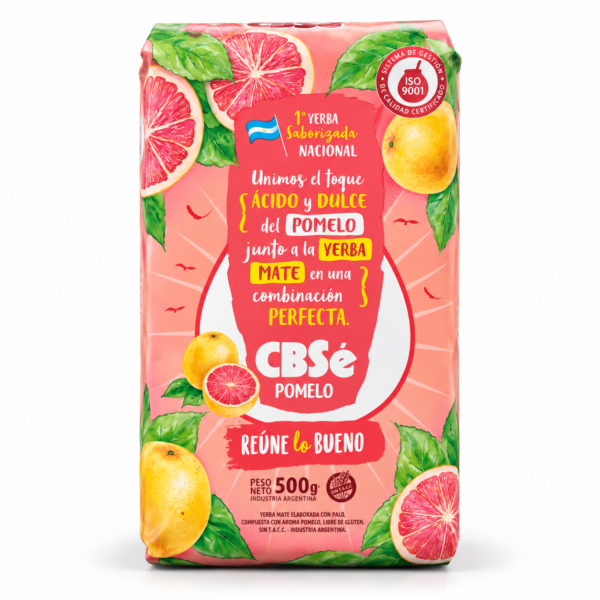 YERBA CBSE POMELO Yerba Mate CBSé Pomelo 500 g