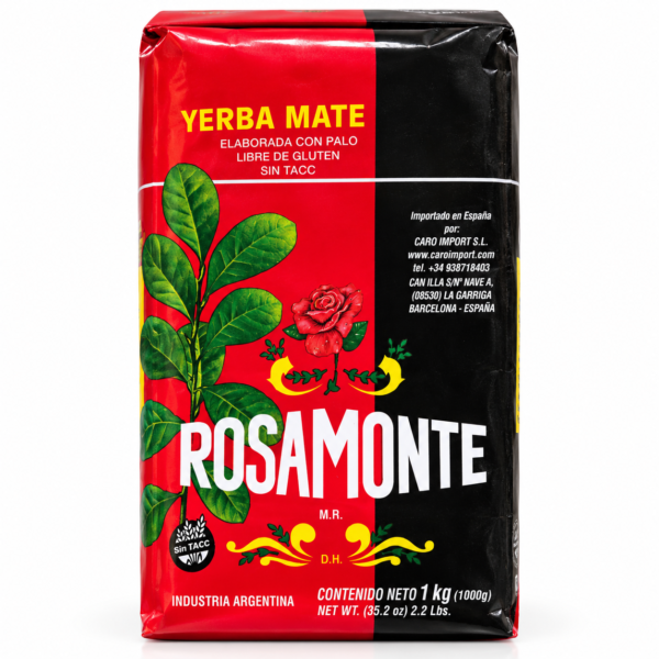 Yerba Mate Rosamonte Elaborada con Palo – 1 kg