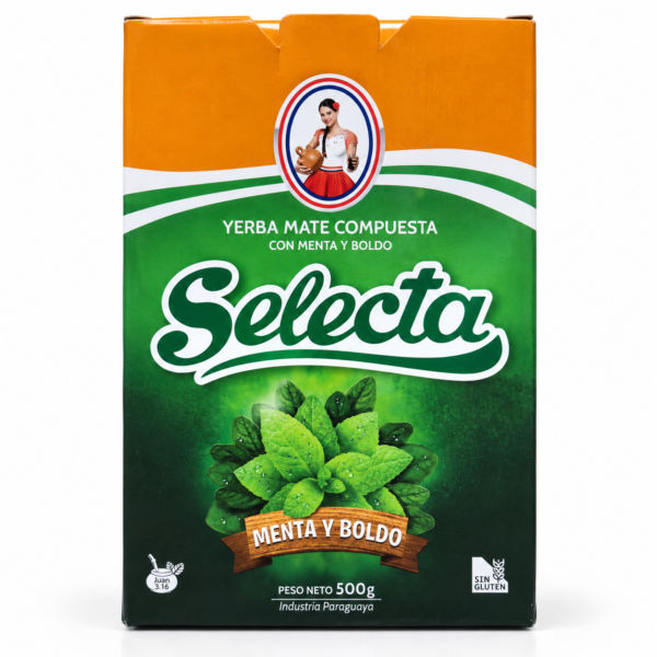 Yerba Mate Selecta Menta y Boldo 500 g