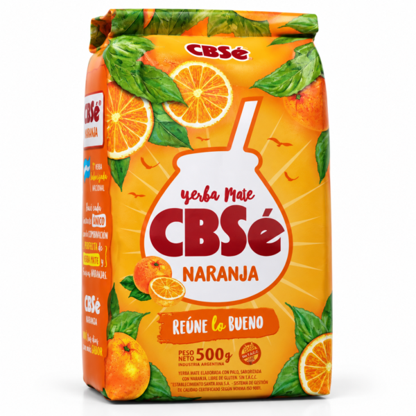 Yerba Mate CBSé Naranja 500 g