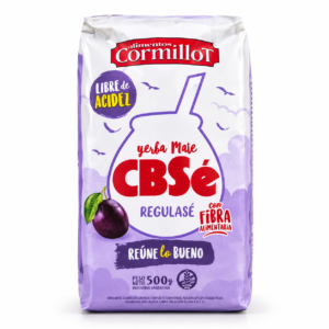 Yerba Mate CBSé Regulasé con Fibra Alimentaria 500 g